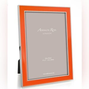 Addison Ross Orange Frame with Silver Trim
